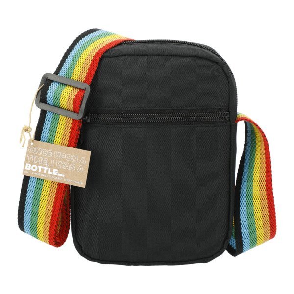 Rainbow Recycled PET Crossbody Tote