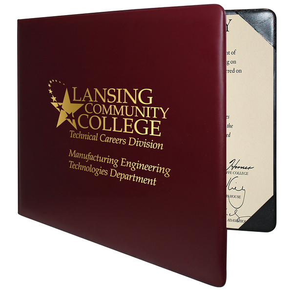 Padded Diploma & Certificate Holder, Landscape