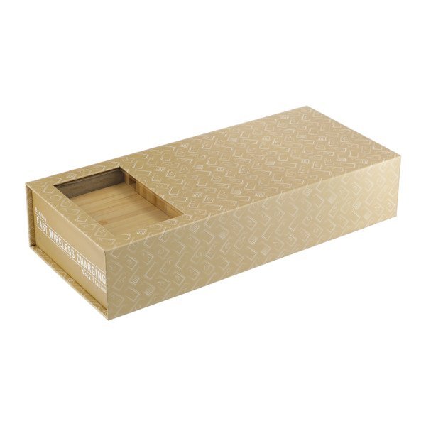 Bamboo Fast Wireless Charging Dock Station