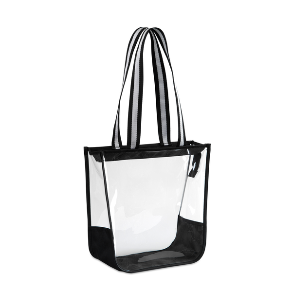 Sigma Clear Polyester Zippered Tote
