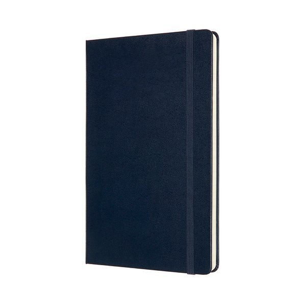 Moleskine® Hard Cover Large Double Layout Notebook, 8-1/4" x 5"