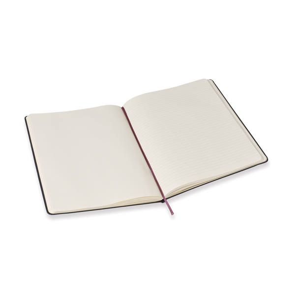 Moleskine® Hard Cover X-Large Double Layout Notebook, 9-3/4" x 7-1/2"