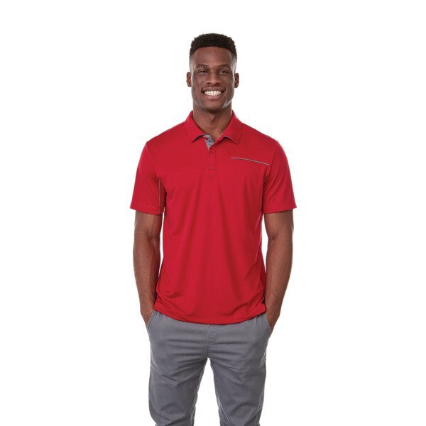 Wilcox Polyester Short Sleeve Men's Polo