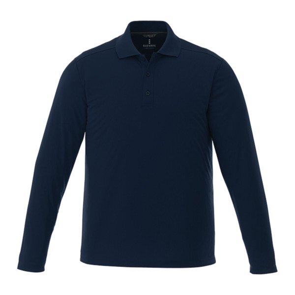 Mori Polyester Long Sleeve Men's Polo