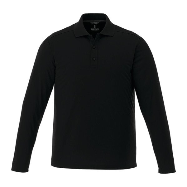 Mori Polyester Long Sleeve Men's Polo
