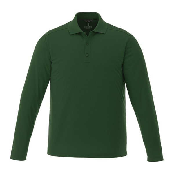 Mori Polyester Long Sleeve Men's Polo