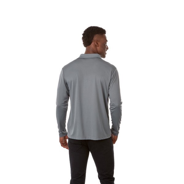Mori Polyester Long Sleeve Men's Polo