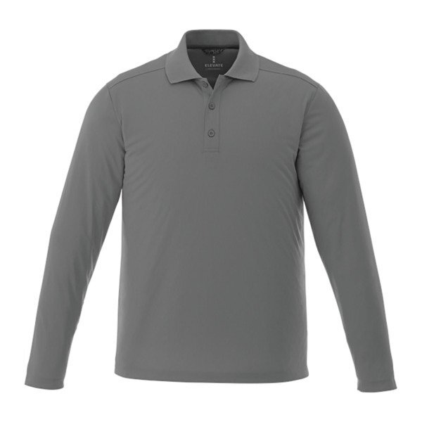 Mori Polyester Long Sleeve Men's Polo
