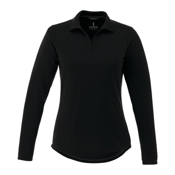 Mori Polyester Long Sleeve Ladies' Polo