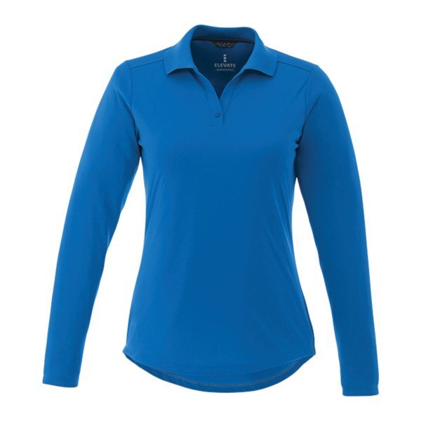 Mori Polyester Long Sleeve Ladies' Polo