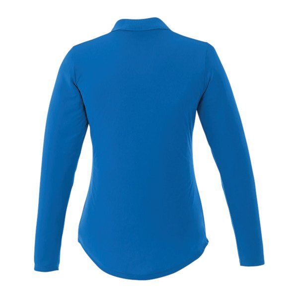 Mori Polyester Long Sleeve Ladies' Polo