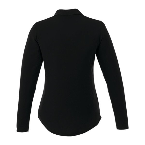 Mori Polyester Long Sleeve Ladies' Polo
