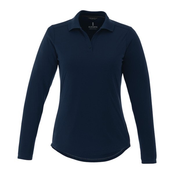 Mori Polyester Long Sleeve Ladies' Polo