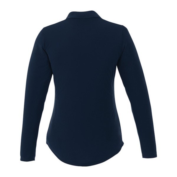 Mori Polyester Long Sleeve Ladies' Polo