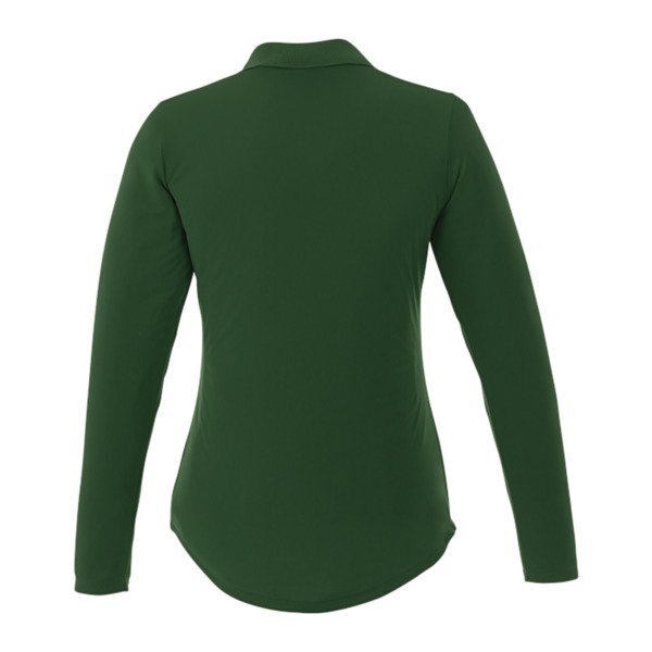 Mori Polyester Long Sleeve Ladies' Polo