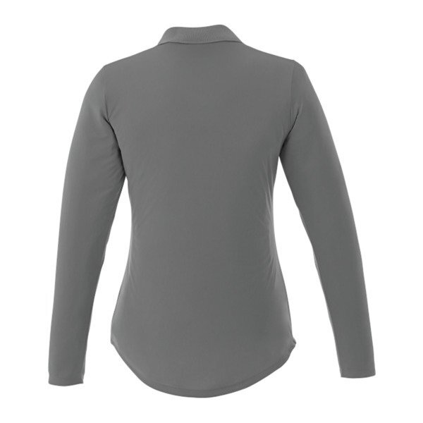 Mori Polyester Long Sleeve Ladies' Polo