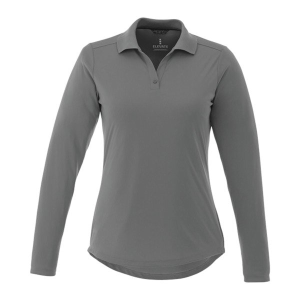 Mori Polyester Long Sleeve Ladies' Polo