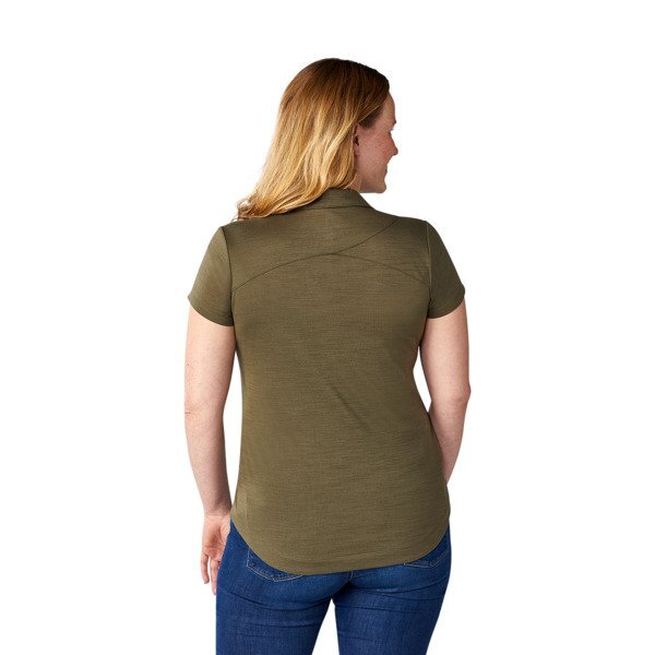 Amos Eco Polyester Short Sleeve Ladies' Polo