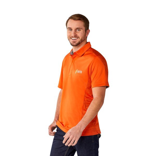 Piedmont Polyester Moisture-Wicking Short Sleeve Men's Polo