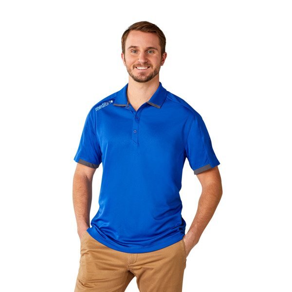 Cerrado Polyester Short Sleeve Men's Polo