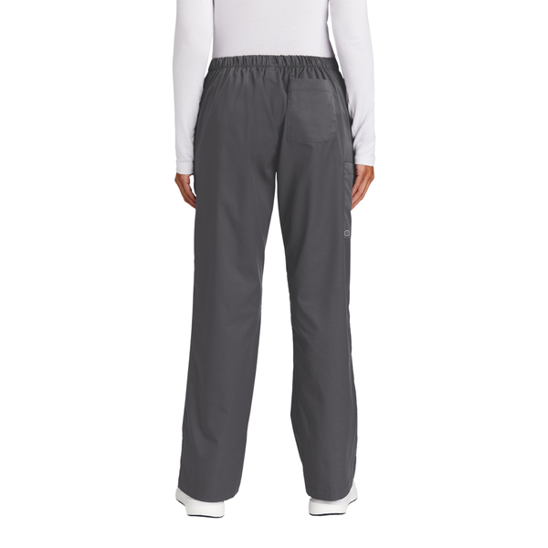 Wink® WorkFlex™ Flare Leg Ladies' Petite Cargo Scrub Pant