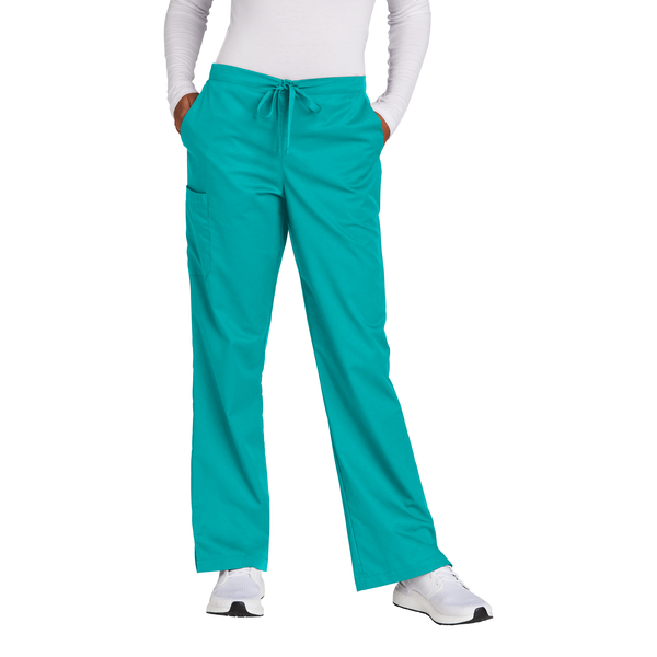 Wink® WorkFlex™ Flare Leg Ladies' Petite Cargo Scrub Pant