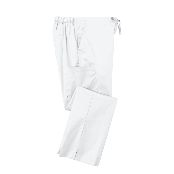 Wink® WorkFlex™ Flare Leg Ladies' Petite Cargo Scrub Pant