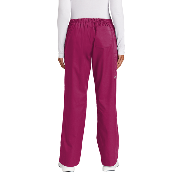 Wink® WorkFlex™ Flare Leg Ladies' Petite Cargo Scrub Pant