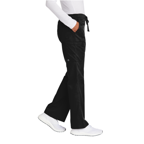 Wink® WorkFlex™ Flare Leg Ladies' Tall Cargo Scrub Pant