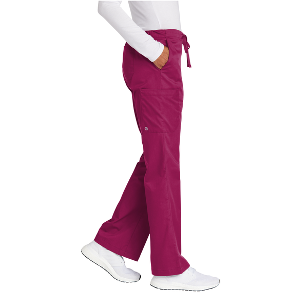 Wink® WorkFlex™ Flare Leg Ladies' Tall Cargo Scrub Pant