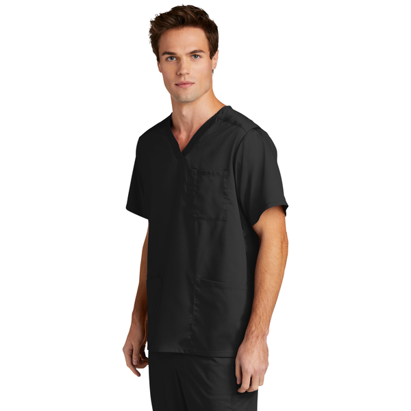 Wink® Premiere Flex™ V-Neck Men's Scrub Top