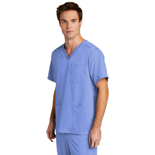 Wink® Premiere Flex™ V-Neck Men's Scrub Top
