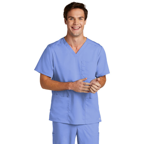 Wink® Premiere Flex™ V-Neck Men's Scrub Top