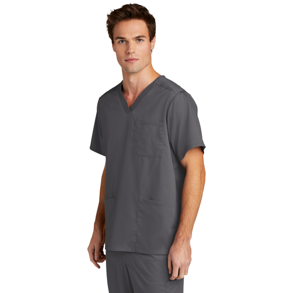 Wink® Premiere Flex™ V-Neck Men's Scrub Top