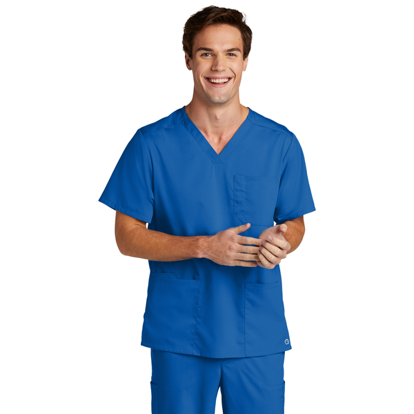Wink® Premiere Flex™ V-Neck Men's Scrub Top