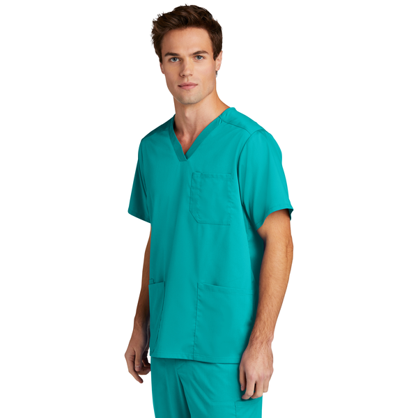 Wink® Premiere Flex™ V-Neck Men's Scrub Top