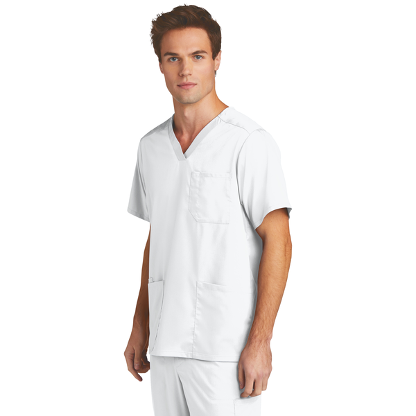 Wink® Premiere Flex™ V-Neck Men's Scrub Top