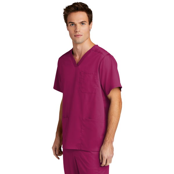 Wink® Premiere Flex™ V-Neck Men's Scrub Top