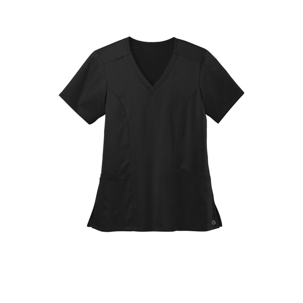 Wink® Premiere Flex™ V-Neck Ladies' Scrub Top