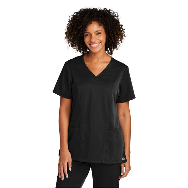 Wink® Premiere Flex™ V-Neck Ladies' Scrub Top