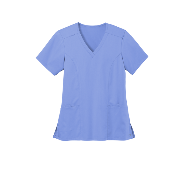 Wink® Premiere Flex™ V-Neck Ladies' Scrub Top