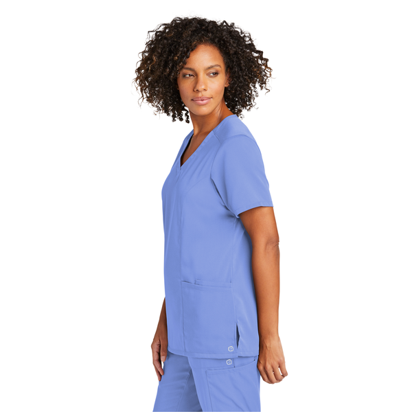 Wink® Premiere Flex™ V-Neck Ladies' Scrub Top