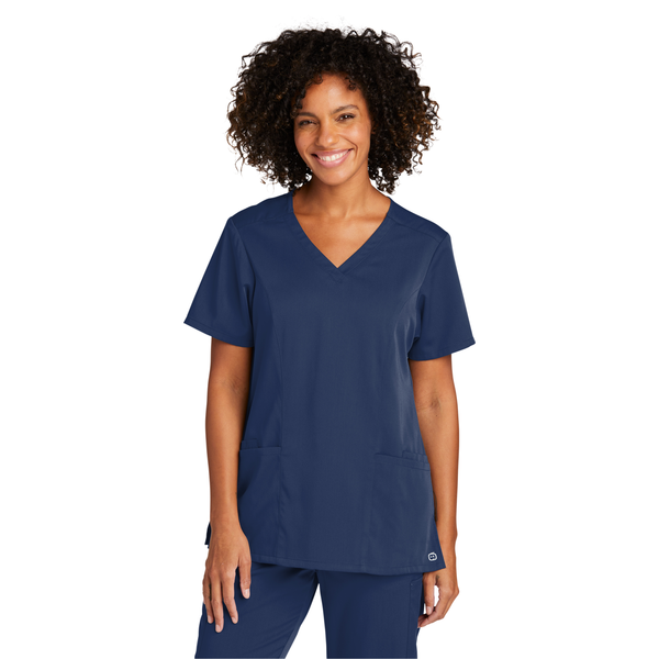 Wink® Premiere Flex™ V-Neck Ladies' Scrub Top