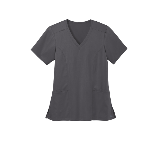 Wink® Premiere Flex™ V-Neck Ladies' Scrub Top