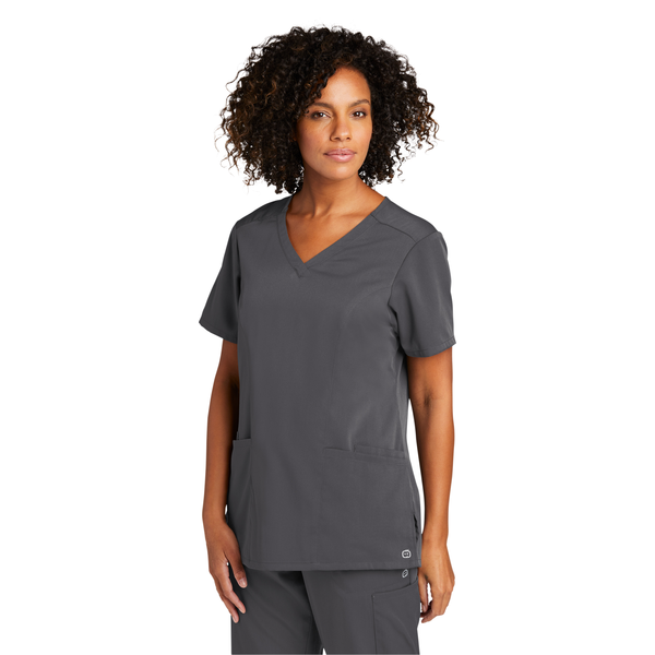 Wink® Premiere Flex™ V-Neck Ladies' Scrub Top