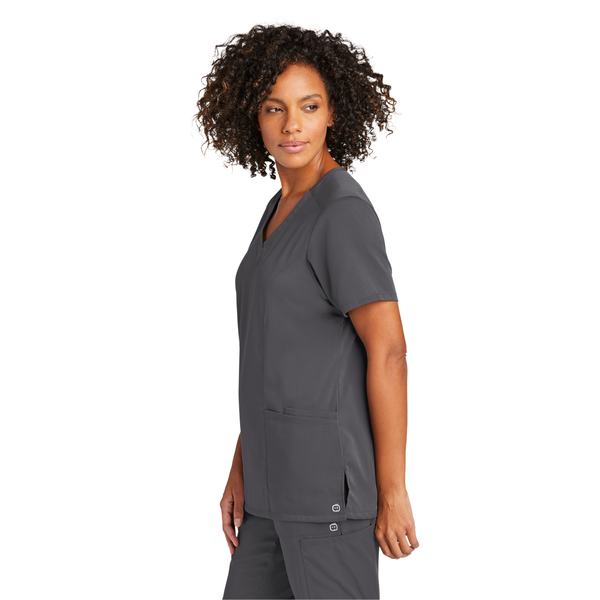 Wink® Premiere Flex™ V-Neck Ladies' Scrub Top