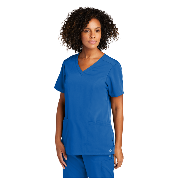 Wink® Premiere Flex™ V-Neck Ladies' Scrub Top