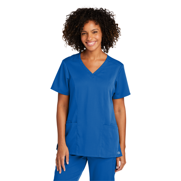Wink® Premiere Flex™ V-Neck Ladies' Scrub Top