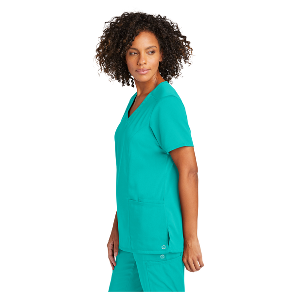 Wink® Premiere Flex™ V-Neck Ladies' Scrub Top
