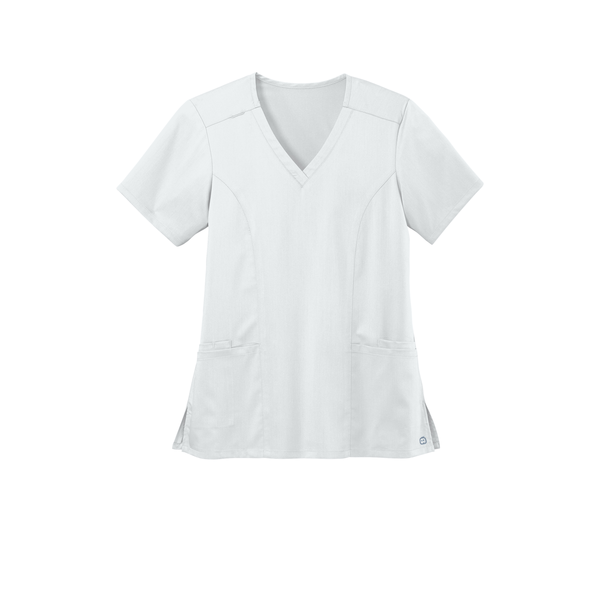 Wink® Premiere Flex™ V-Neck Ladies' Scrub Top
